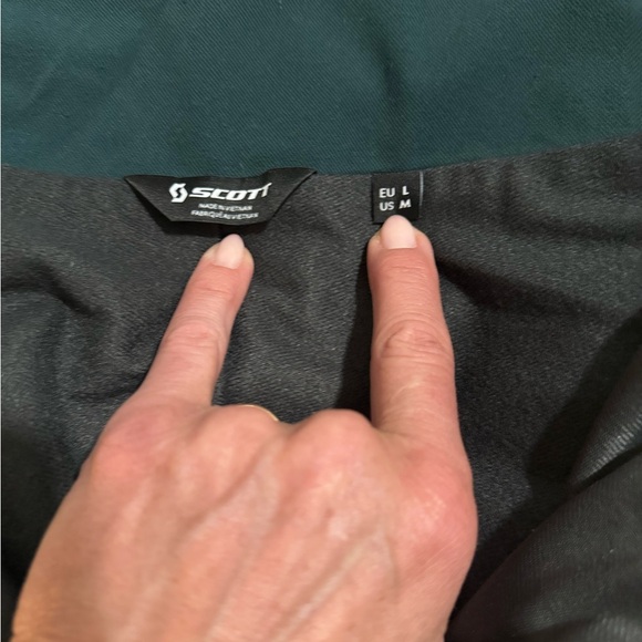 Scott Dark Green Ski Pants - Picture 6 of 8